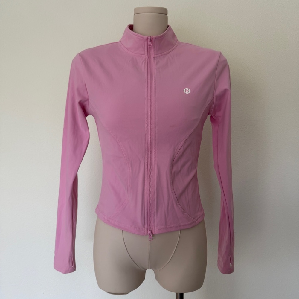 Astoria ~ LUXE BALANCE Zip Up Jacket - Candy Pink (M) - Picture 10 of 16